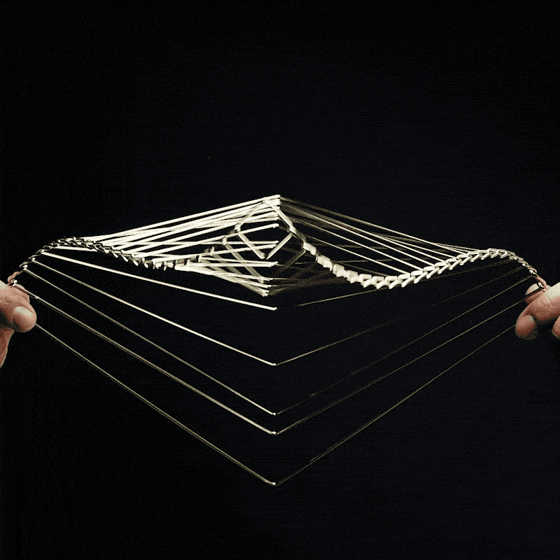 Square Wave Lunar Gold | KINETRIKA | Official Store – Kinetrika