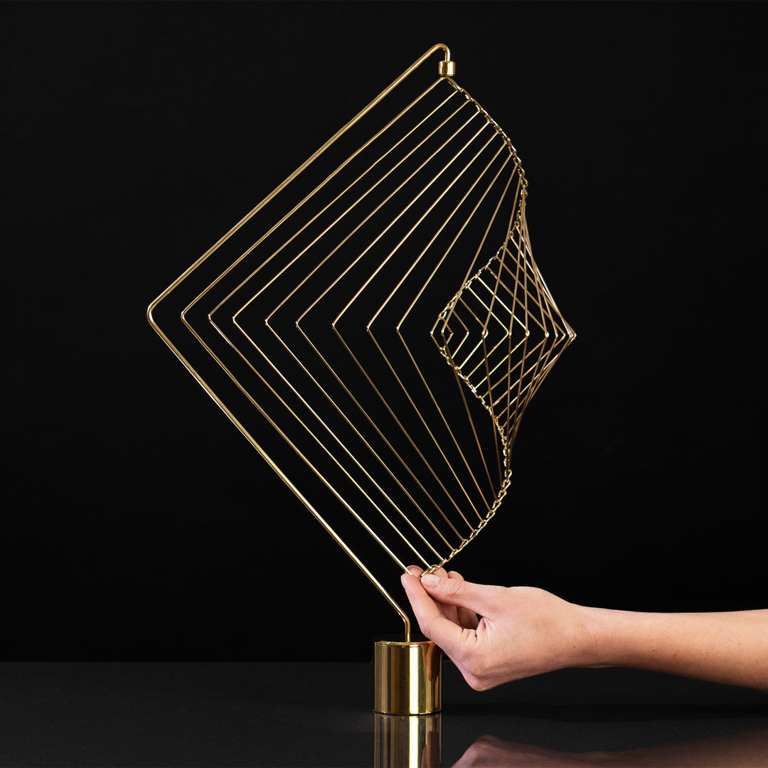 24K Gold Square Wave | KINETRIKA | Official Store – Kinetrika